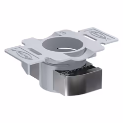 Fischer 559754, Collier pour tuyau, Gris, Acier inoxydable, Nylon, Acier inoxydable, M8, DIN EN 10088-1, 50 mm