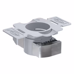 Fischer 559757, Collier pour tuyau, Gris, Acier, Nylon, Acier zingué, 3 kN, M6, DIN EN 10025