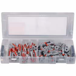 description Le MiniFixTainer fischer comprend trois dimensions du DuoPowers ainsi que le DuoBlade dans une boîte pratique et  ...