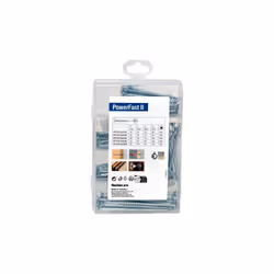 Fischer 562274 vis et boulon 110 pièce(s) Kit de vissage