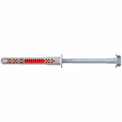 Fischer 562167, Ancre d'expansion, Béton, Bloc Gypsum, Maçonnerie, Nylon, Gris, Acier zingué, Torx