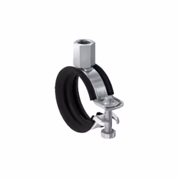 Fischer 562349, Collier pour tuyau, Acier, Noir, 12 - 15 mm, 6,35 mm (0.25"), EPDM, Butadiène-styrène (SBR), Acier zingué, 0, ...