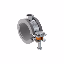 Fischer 562609, Collier pour tuyau, Gris, Acier, 15 - 19 mm, 9,53 mm (0.375"), EPDM, Butadiène-styrène (SBR), Acier zingué, 0 ...