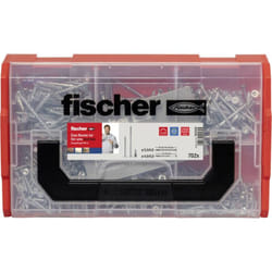 Fischer - Assortiment de vis pour panneaux d'aggloméré FixTainer PowerFast ii tx 562928 acier étamé par galvanisation 1 s