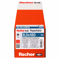 Fischer 562934 vis et boulon 50 pièce(s)