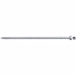 Fischer 562957, Vis, Acier zingué, Bois, Zinc, Filetage complet, Tête cylindrique