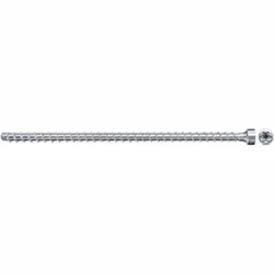 Fischer 562971, Vis, Acier zingué, Bois, Zinc, Filetage complet, Tête cylindrique