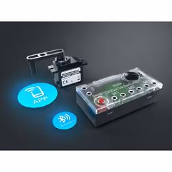 fischertechnik 563931, Smartphone, Tablette, Bluetooth, Appuyez sur les boutons, Rotatif, Couleurs assorties