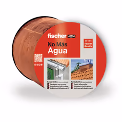 Butyl Strip 10cm X 10m Fischer Terracotta Ruban Caoutchouc Butyl Auto-Adhésif Imperméable 10x10cm Pour Toiture, Réparation Go ...