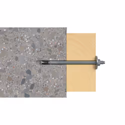 Fischer 564649 ancrage à vis et cheville murale 20 pièce(s) 120 mm