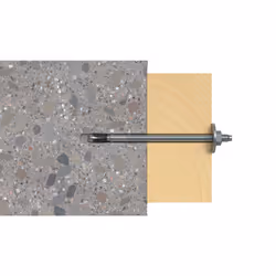 Fischer 564657 ancrage à vis et cheville murale 20 pièce(s) 240 mm
