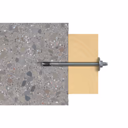 Fischer 564661 ancrage à vis et cheville murale 10 pièce(s) 283 mm