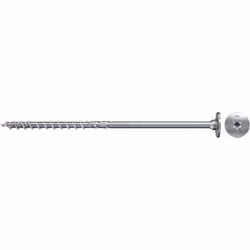 Fischer 566365, Vis, Acier zingué, Bois, Zinc, Filetage partiel, Tête fraisée