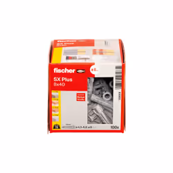Fischer 568008 ancrage à vis et cheville murale 100 pièce(s) Ancre d'expansion 40 mm - Vue supplémentaire 4