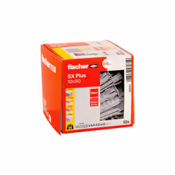 Fischer 568010 ancrage à vis et cheville murale 50 pièce(s) Ancre d'expansion 50 mm