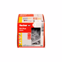 Fischer 568108 ancrage à vis et cheville murale 50 pièce(s) Ancre d'expansion 65 mm - Vue supplémentaire 4