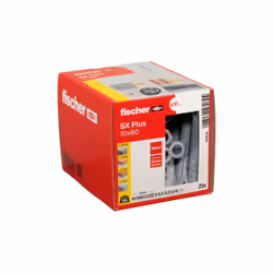 Fischer 568110 ancrage à vis et cheville murale 25 pièce(s) Ancre d'expansion 80 mm