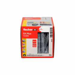 Fischer 568110 ancrage à vis et cheville murale 25 pièce(s) Ancre d'expansion 80 mm - Vue supplémentaire 4