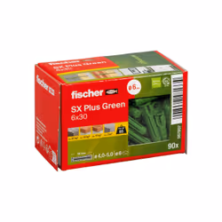 Fischer 567807 ancrage à vis et cheville murale 90 pièce(s) Ancre d'expansion 30 mm