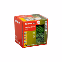 Fischer 567808 ancrage à vis et cheville murale 90 pièce(s) Ancre d'expansion 50 mm