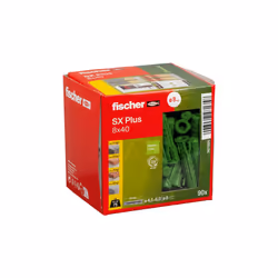 Fischer 567809 ancrage à vis et cheville murale 90 pièce(s) Ancre d'expansion 40 mm