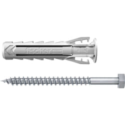 Fischer 567829 ancrage à vis et cheville murale 3 pièce(s) Kit de fiches murales et vis 60 mm
