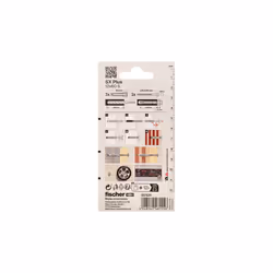 Fischer 567829 ancrage à vis et cheville murale 3 pièce(s) Kit de fiches murales et vis 60 mm