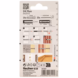 Fischer 567831 vis et boulon 25 pièce(s)