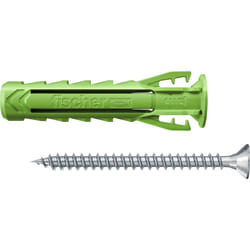 Fischer 567859 ancrage à vis et cheville murale 20 pièce(s) Kit de fiches murales et vis 25 mm