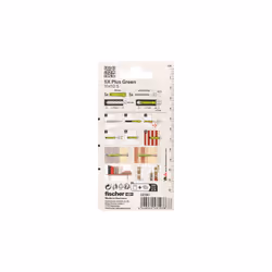 Fischer 567867 ancrage à vis et cheville murale 5 pièce(s) Kit de fiches murales et vis 50 mm