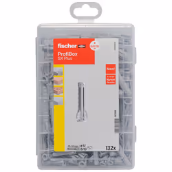 Fischer 567896 ancrage à vis et cheville murale 132 pièce(s) - Vue supplémentaire 4