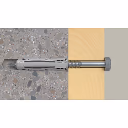 Fischer 567901 ancrage à vis et cheville murale 350 pièce(s) Ancre d'expansion 60 mm
