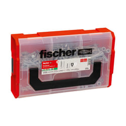 Fischer 567903 ancrage à vis et cheville murale 128 pièce(s) Kit de fiches murales et vis