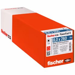 Fischer 568169 vis et boulon 50 pièce(s)