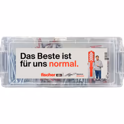 Fischer 568544 ancrage à vis et cheville murale 160 pièce(s) Kit de fiches murales et vis