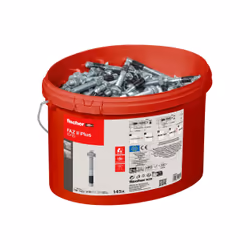 Fischer 568857 ancrage à vis et cheville murale 145 pièce(s) 95 mm