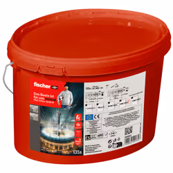 Fischer 568862 ancrage à vis et cheville murale 135 pièce(s) - Vue supplémentaire 4