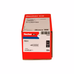 Fischer 570347 ancrage à vis et cheville murale 50 pièce(s) Fiche murale 50 mm