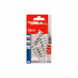 Fischer 570348 ancrage à vis et cheville murale 4 pièce(s) Fiche murale 50 mm