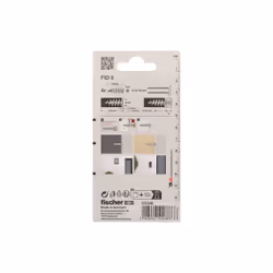 Fischer 570348 ancrage à vis et cheville murale 4 pièce(s) Fiche murale 50 mm