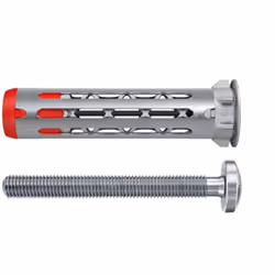 Cheville métallique pour corps creux DuoHM 5x55 avec tête à vis cylindrique, empreinte PZ, 15 pièces FISCHER référence 572918 ...