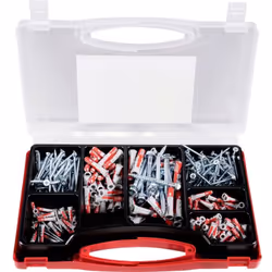 Coffret fischer Meister XL, logement + vis (280 pièces) Meister-Box XL logement + vis - le héros du bricolage ! Cette boîte f ...