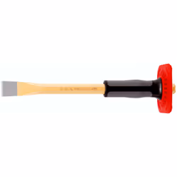 RENNSTEIG 351 250 0, Ciseau de maçon, Burin plat, Plastique, Caoutchouc, Noir, Gris, Rouge, 250 mm, 23 mm