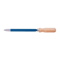 Grattoir triangulaire similaire à din 8350 l. des lames 150 mm triangulaire 14 mm forme c manche en bois
