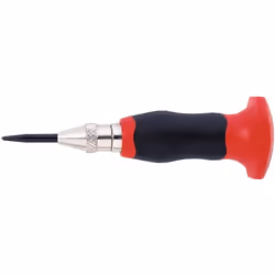 en acier, galvanisé à percussion automatique avec pointe trempée interchangeable force de frappe réglable avec protège-main à ...