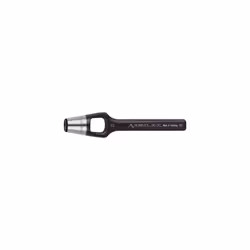 Poinçon avec un diamètre de 13 mm, fabriqué en acier à outils conforme à la norme DIN 7200 A, pour percer ou fabriquer des jo ...