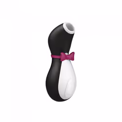 Satisfyer Penguin, Noir, Blanc, Acrylonitrile-Butadiène-Styrène (ABS), Silicone, Boutons, Masturbation, Lithium-Ion (Li-Ion), ...