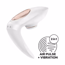 Satisfyer Pro 4 Couples, Vibrateur de couple, Stimulation du clitoris, Stimulation vaginale, Or rose, Blanc, Acrylonitrile-Bu ...