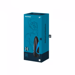 Satisfyer Men One Noir, Bleu Acrylonitrile-Butadiène-Styrène (ABS), Silicone - Vue supplémentaire 4