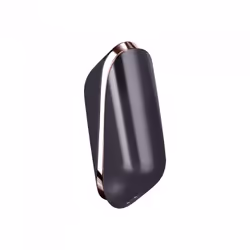 Satisfyer Traveler, Noir, Or rose, Plastique, Silicone, Ambidextre, Masturbation, Batterie intégré, 35 mm